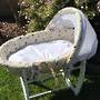 Buzzin Bee, Designer Lined Moses Basket